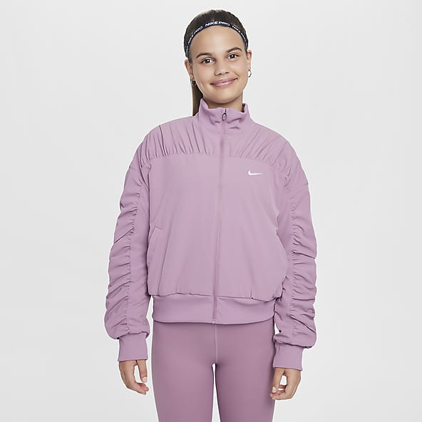 Purple Winter Wear Performance Track Jackets. Nike IE
